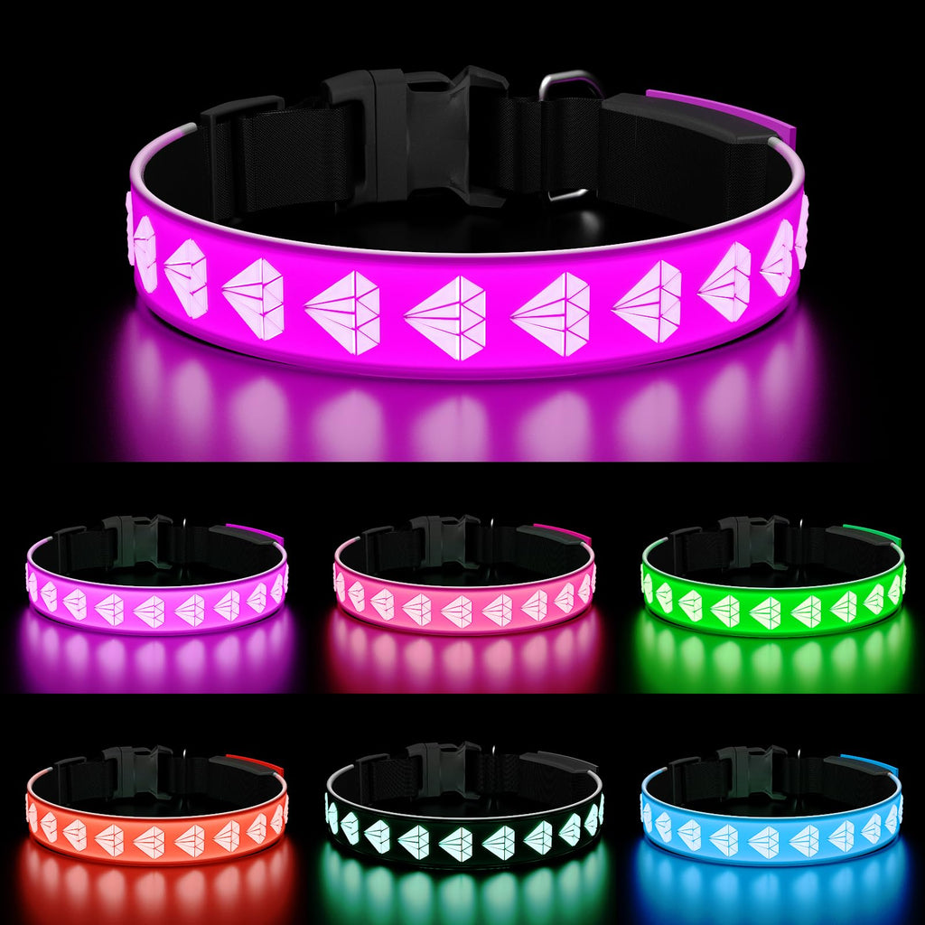 3D Light-Up Dog Collar