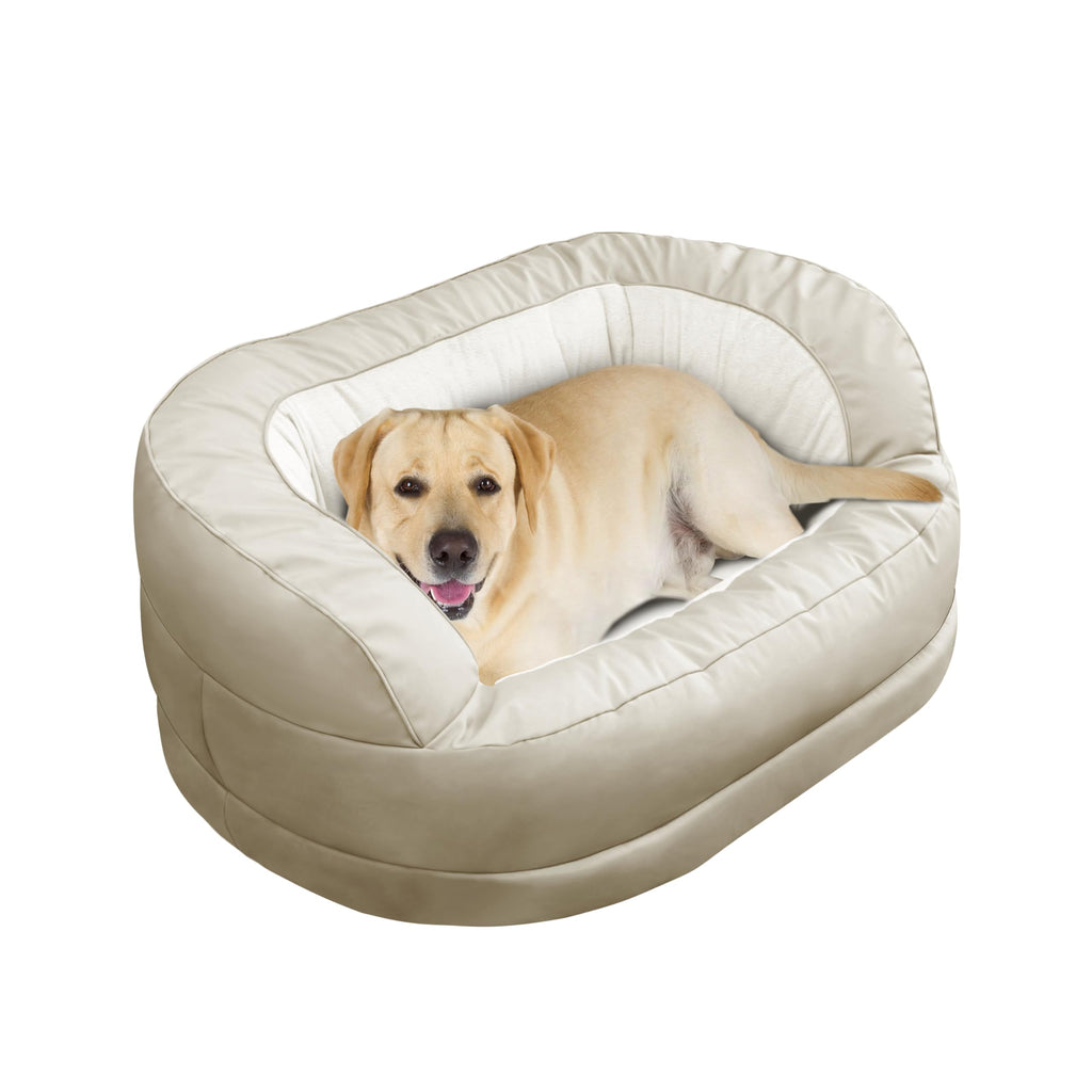 Calming Dog Bed with Head Support