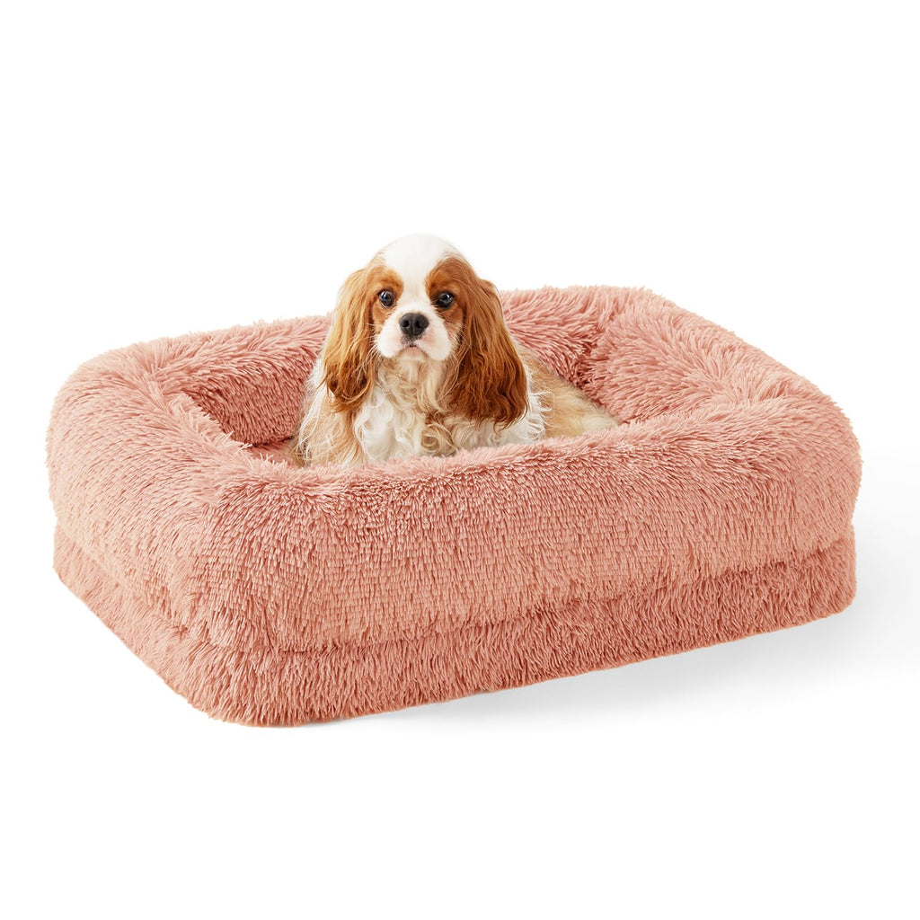 Orthopedic Faux Fur Dog Bed