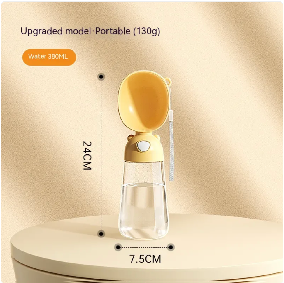 Portable Pet Water Bottle & Feeder