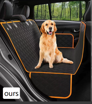 Back Seat Dog Car Cover