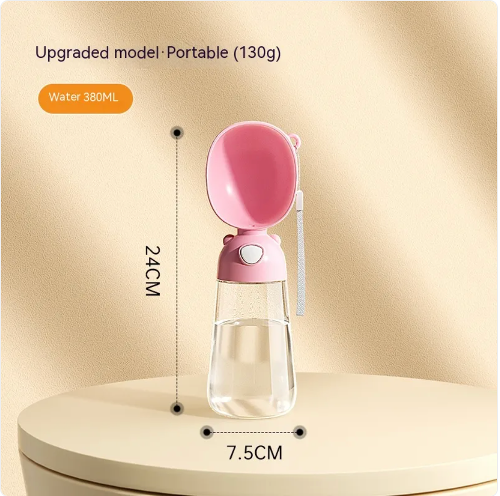 Portable Pet Water Bottle & Feeder